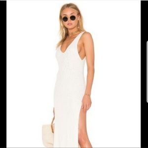 Free People Emmy Ribbed Sweater Dress M